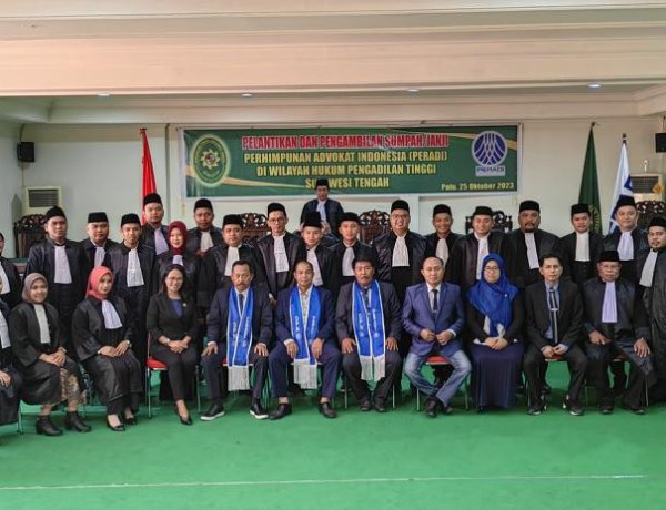 Selain Profesional, Advokat Peradi selalu Tanamkan Kode Etik