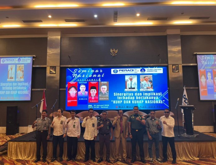 DPC PERADI Palu Gelar Seminar Nasional, Bahas Sinergitas dan Implikasi KUHP dan KUHAP NASIONAL